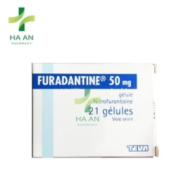 Furadantine 50mg - Nitrofurantoin Teva Pharma