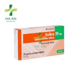 Thuốc Uống Gelbra 20mg \ngastro-resistant tabletsKrka, d.d., Novo Mesto