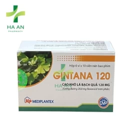Gintana 120 - Ginkgo biloba Mediplantex