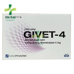 Thuốc Uống Givet-4Công ty cổ phần dược phẩm Đạt Vi Phú