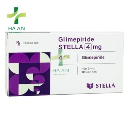 Thuốc Uống Glimepiride Stella 4mgCông Ty TNHH Liên Doanh Stellapharm - Chi Nhánh 1