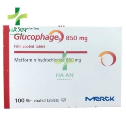 Thuốc Uống Glucophage 850mgMerck Sante s.a.s