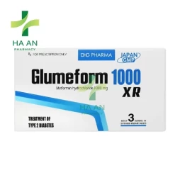 Thuốc uống Glumeform 1000 XR CTCP Dược Hậu Giang - CN nhà máy DP DHG tại Hậu Giang