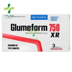 Thuốc Uống Glumeform 750 XR CTCP Dược Hậu Giang - CN nhà máy DP DHG tại Hậu Giang