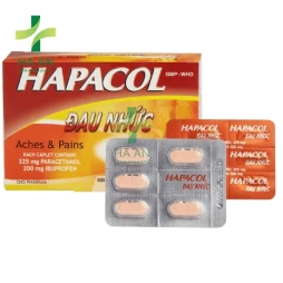 Thuốc uống Hapacol đau nhức CTCP Dược Hậu Giang - CN nhà máy DP DHG tại Hậu Giang