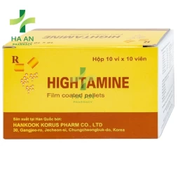 Thuốc Uống Hightamine Hankook Korus Pharm. Co., Ltd