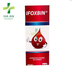 Ifoxbin bổ sung sắt cho trẻ từ 0 tháng