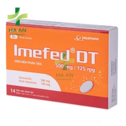 Thuốc Uống Imefed DT 500mg/125mg chi nhánh Công ty CP Dược phẩm Imexpharm - Nhà máy kháng sinh công nghệ cao Vĩnh Lộc - Việt Nam
