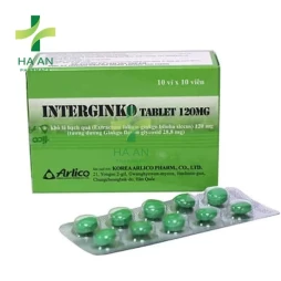 Thuốc Uống Interginko tablet 120mgKorea Arlico Pharm. Co., LTD