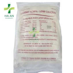 Thuốc Dung dịch thẩm phân Kamsky 4,25%-Low calcium Công ty TNHH Dược phẩm Allomed