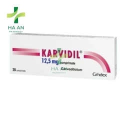 Thuốc Uống Karvidil 12.5mgJSC "Grindeks"