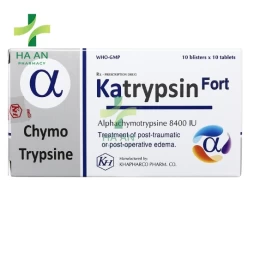 Thuốc Uống Katrypsin FortCông Ty Cổ Phần Dược Phẩm Khánh Hòa