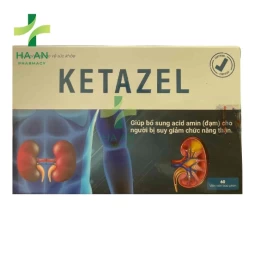Ketazel bổ sung acid amin cho người suy giảm chức năng thận