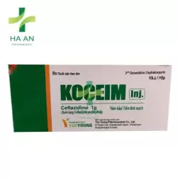 Koceim Inj - Ceftazidim 1g Yoo Young Pharma