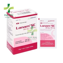 Thuốc Uống Lanam SC 200mg/28,5mg Chi nhánh công ty cổ phần dược phẩm Imexpharm Nhà máy kháng sinh công nghệ cao Vĩnh Lộc