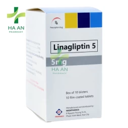 Thuốc Uống Linagliptin 5Công ty cổ phần dược Medipharco