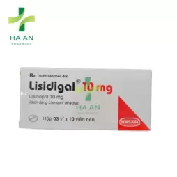Lisidigal 10mg - Lisinopril Hasan - Dermapharm
