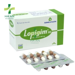 Thuốc Uống Lopigim 300Công ty cố phần dược phẩm Agimexpharm