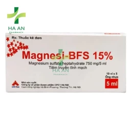 Thuốc Tiêm Magnesi-BFS 15%Công Ty Cổ Phần Dược Phẩm Cpc1 Hà Nội