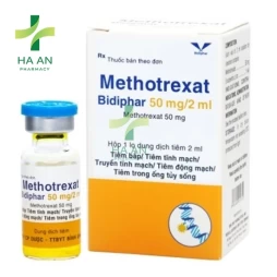 Thuốc Tiêm/ Tiêm truyền Methotrexat Bidiphar 50mg/2mlCông Ty Cổ Phần Dược – Trang Thiết Bị Y Tế Bình Định (Bidiphar)