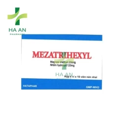 Thuốc Uống Mezatrihexyl Công ty cổ phần dược phẩm Hà Tây