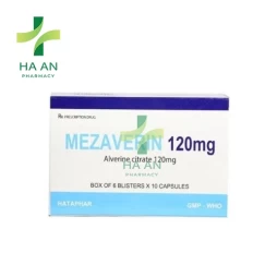Thuốc Uống Mezaverin 120 mgCông ty cổ phần dược phẩm Hà Tây