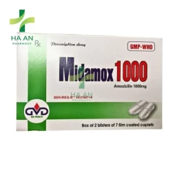 Thuốc Uống Midamox 1000Công ty CPDP Minh Dân