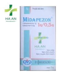 Thuốc Tiêm Midapezon 1g/0,5g Công ty CPDP Minh Dân
