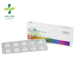 Thuốc Uống Minirin Melt Oral Lyophilisate 60mcgCatalent U.K. Swindon Zydis Limited