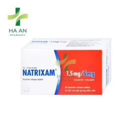 Thuốc Uống NATRIXAM 1.5MG/5MG Les Laboratoires Servier Industrie