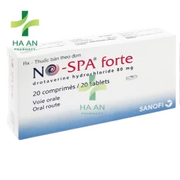 Thuốc Uống No-Spa forte Chinoin Pharmaceutical and Chemical Works Private Co. Ltd.