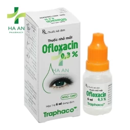 Thuốc Nhỏ mắt Ofloxacin 0,3%Công ty CPDP Minh Dân