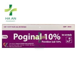 Thuốc Thụt âm đạo Poginal 10%Công ty Cổ phần Dược phẩm VCP