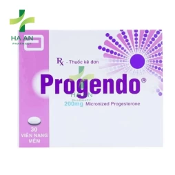 Thuốc Uống/đặt âm đạo Progendo 200mgProcaps S.A.Đóng gói: Laboratorios Recalcine S.A