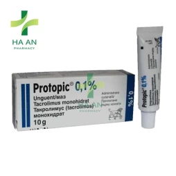 Thuốc Dùng ngoài Protopic Oint 0,1% 10gAstellas Pharma Tech Co. Ltd. Toyama Technology Center