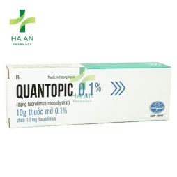 Thuốc Dùng ngoài Quantopic 0,1%Công Ty Cổ Phần Dược Phẩm Quảng Bình