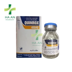 Thuốc Tiêm truyền tĩnh mạch Quinrox 400/40Công ty cổ phần dược phẩm Trung ương 1 - Pharbaco.