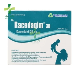 Thuốc Uống Racedagim 30CN Cty CPDP Agimexpharm - Nhà máy SX DP Agimexpharm