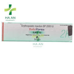 Thuốc Relipoietin 2000IU Erythropoietin người tái tổ hợp 2000IU