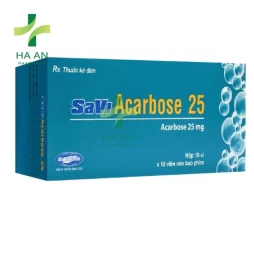 Thuốc Uống Savi Acarbose 25Công Ty Cổ Phần Dược Phẩm Savi