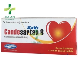 Thuốc Uống Savi Candesartan 8Công Ty Cổ Phần Dược Phẩm Savi