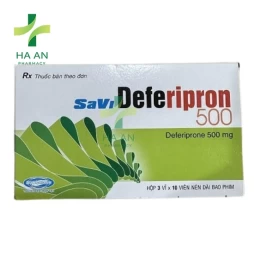 Thuốc Uống SaVi Deferipron 500Công Ty Cổ Phần Dược Phẩm Savi