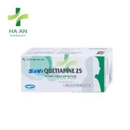Thuốc Uống SaVi Quetiapine 25Công Ty Cổ Phần Dược Phẩm Savi