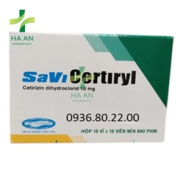 Thuốc Uống SaViCertirylCông ty CPDP SaVi