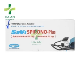Thuốc Uống Savispirono-Plus Công ty CPDP SaVi