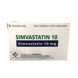 Thuốc Uống Simvastatin 10Công ty cổ phần dược Medipharco