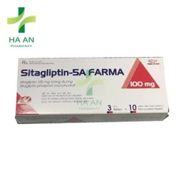 Thuốc Uống Sitagliptin-5A FARMA 100mg Dược Phẩm Éloge France