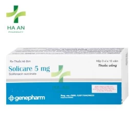 Solicare - Solifenacin succinate 5mg Genepharm