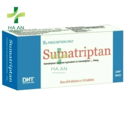 Thuốc Uống SumatriptanCông ty cổ phần dược phẩm Hà Tây