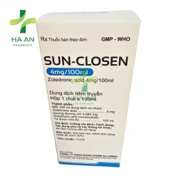 Thuốc Tiêm truyền SUN-CLOSEN 4MG/100MLCông ty TNHH Dược phẩm Allomed
